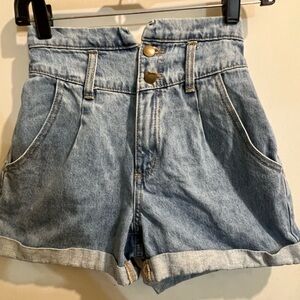 GB xs denim shorts